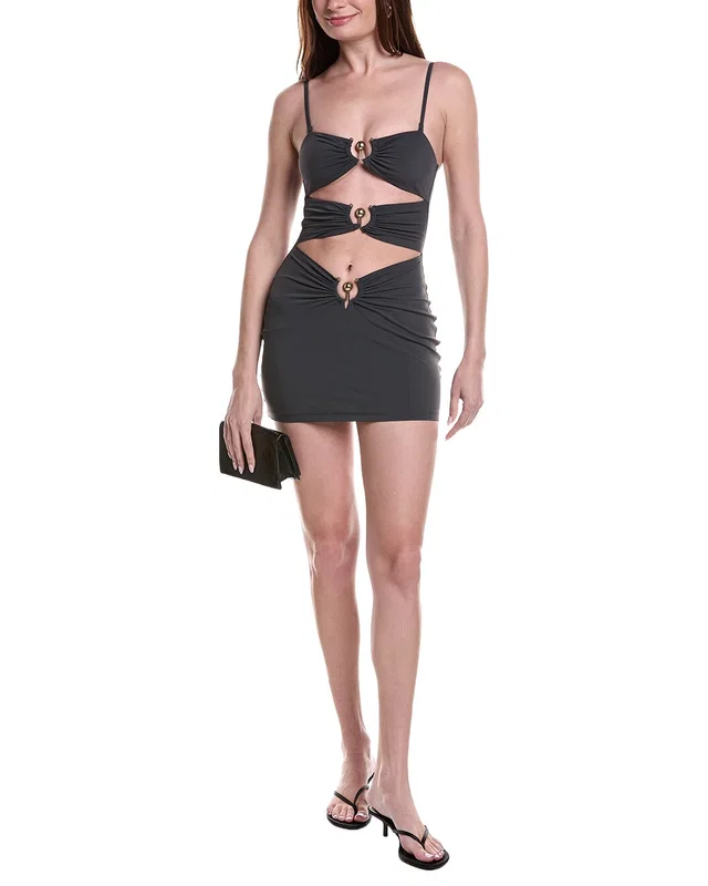 Christopher Esber Pierced Orbit Mini Dress, image 1 of 1 from Gilt