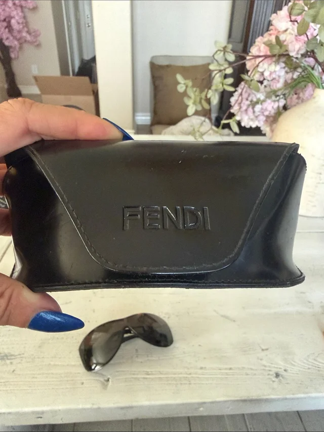 Fendi Envelope Wallet in black Patent leather from Poshmark