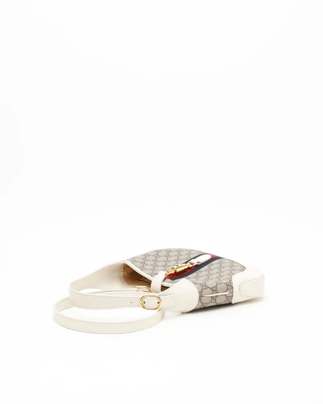 Gucci Medium Jackie 1961 Bag in Coated canvas from A Retro Tale, photo 5 of 12