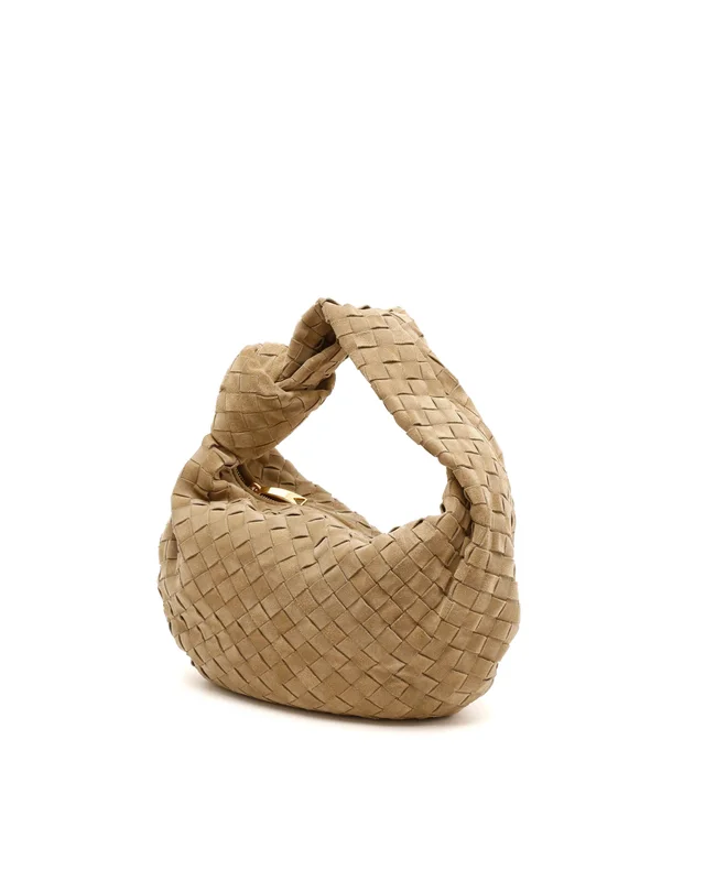Bottega Veneta Intrecciato Suede Small Jodie Bag in Suede from A Retro Tale, photo 3 of 7