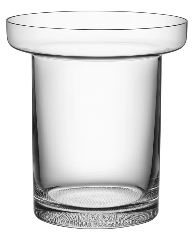 Kosta Boda Low Limelight Vase, image 1 of 1 from Gilt