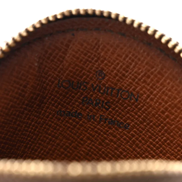 Louis Vuitton Monogram Round Coin Purse in Canvas from FASHIONPHILE, photo 6 of 7