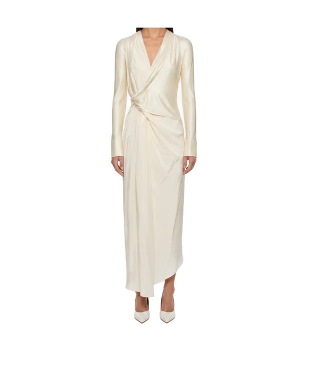 Victoria Beckham Long-sleeved dress, photo 2 of 3 from SENSER