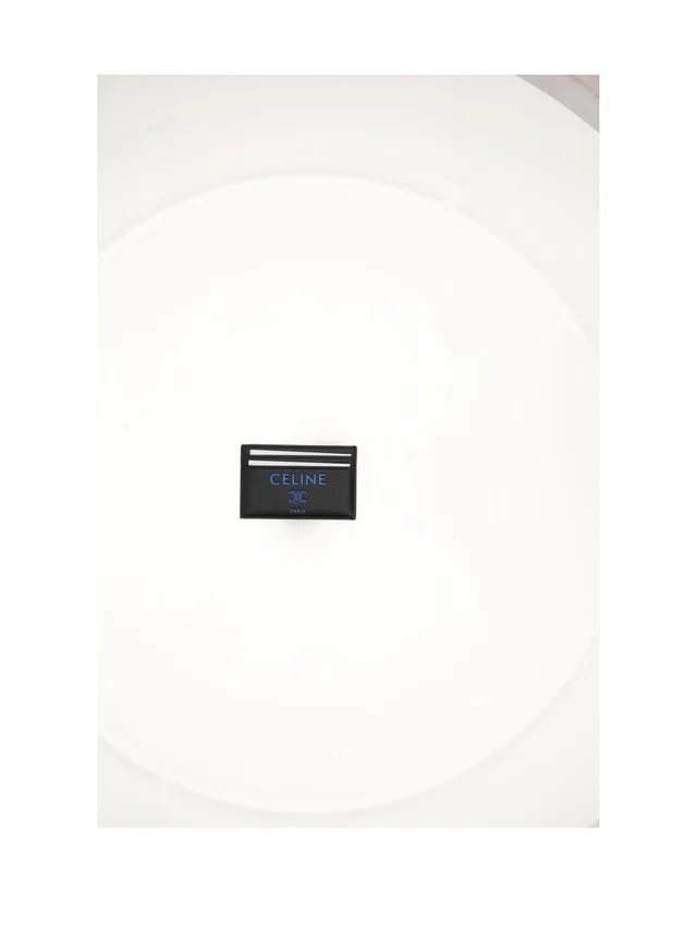 Celine Lambskin Card Case — Black Cases in Black Lambskin from HEWI