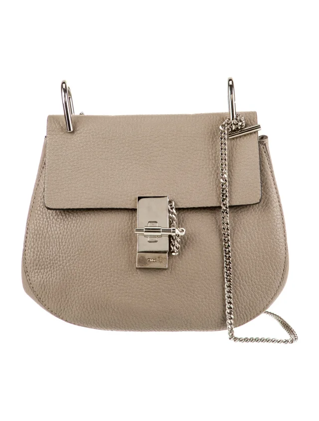 Chloé Crossbody Other bag in gray Suede from The RealReal