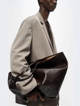 The Row Short jacket with center button closure in 100% Wool, photo 5 of 9 from LUISAVIAROMA