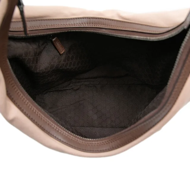 Beige Gucci Canvas Shoulder Bag in Beige Canvas from Designer Revival, photo 2 of 2
