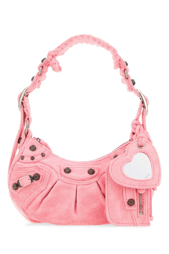 Balenciaga Le Cagole Shoulder Bag — Pink in Pink from HEWI