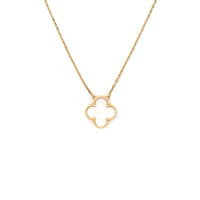 Van Cleef & Arpels Vintage Alhambra Pendant Necklace in gold from Poshmark