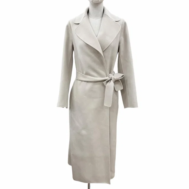 Max Mara S Coat in Silk from The Reluxe