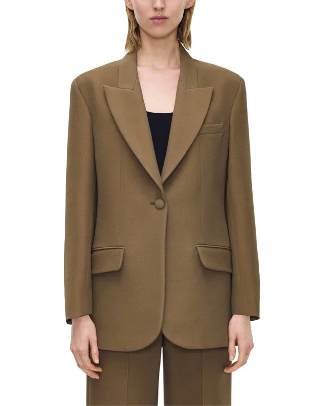 Adam Lippes Brody Wool & Silk-Blend Jacket, image 1 of 1 from Rue La La