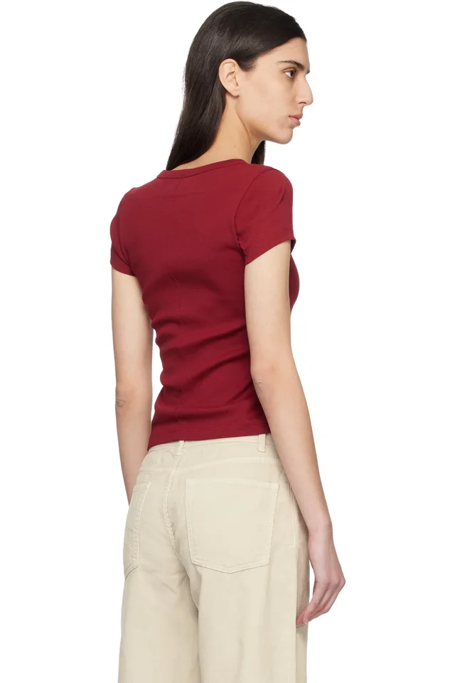 FLORE FLORE Red Jill Baby T-shirt, photo 3 of 4 from SSENSE