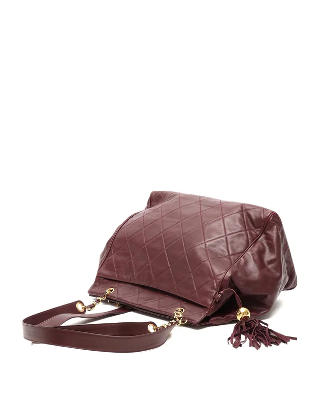 Chanel Lambskin Shoulder Tote Bag in Lambskin from A Retro Tale, photo 5 of 13
