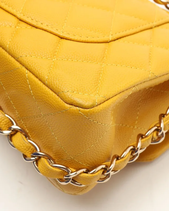 Chanel Classic Caviar Small Double Flap Bag in Caviar leather from A Retro Tale, photo 7 of 10