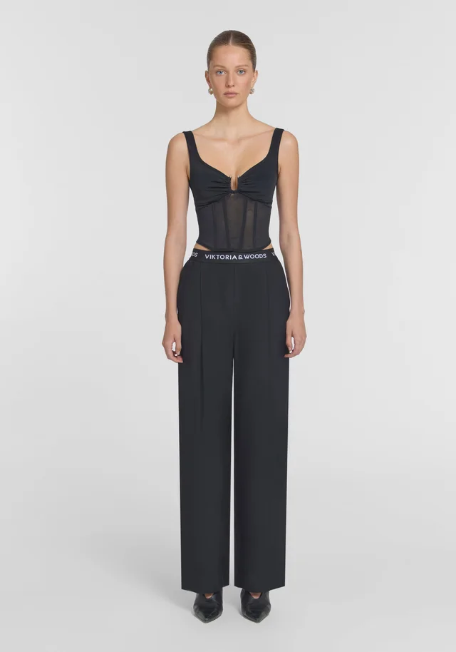 VIKTORIA & WOODS Ivanhoe Pant in Black from Viktoria & Woods, photo 1 of 1