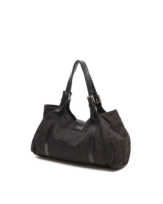 Fendi Zucchino Tote Bag in Canvas from A Retro Tale, photo 3 of 10