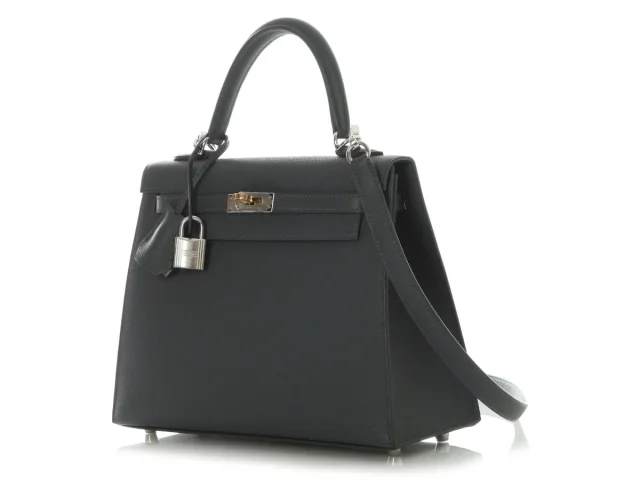 Hermès Ardoise Epsom Kelly 25 in Epsom leather from Ann's Fabulous Finds, photo 3 of 11