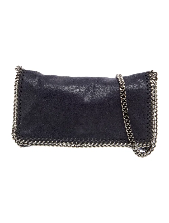 Stella McCartney Suede Crossbody Bag in blue Suede from The RealReal