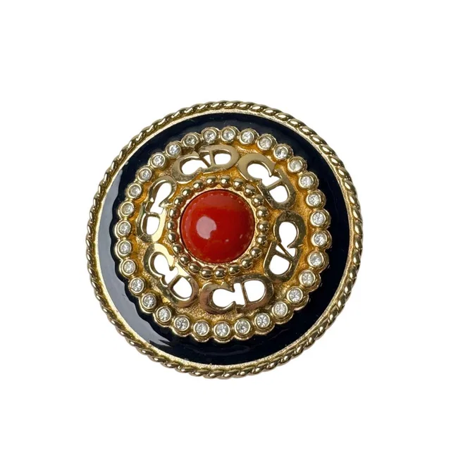 Dior Vintage Brooch Rhinestone from The Reluxe