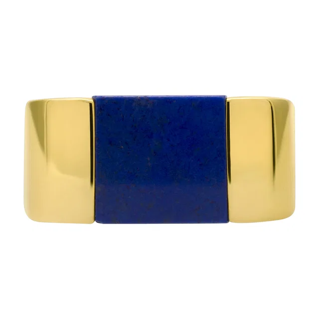 Tiffany & Co. Square 18k ring with lapis stone in Yellow Gold from Gray And Sons