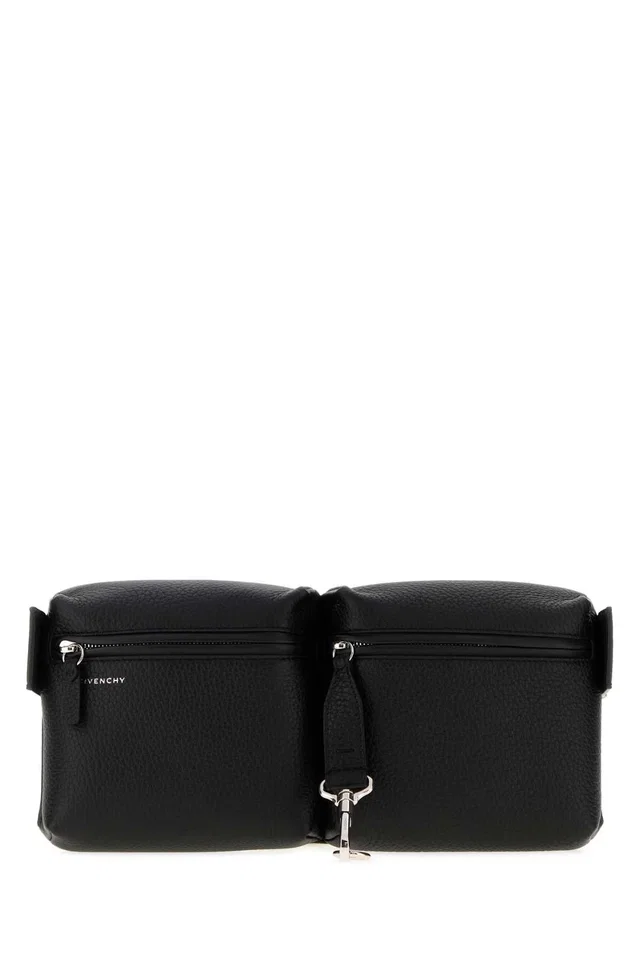 Givenchy Multipocket Belt Bag — Black Canvas in Black Canvas from HEWI