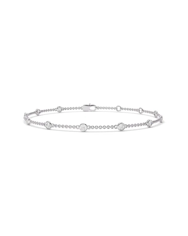 Lab Grown Diamonds 14K 0.75 ct. tw. Lab-Grown Diamond Bracelet, image 1 of 1 from Gilt