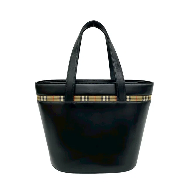Burberry Calf Leather Tote Bag in Calfskin from LuxUness