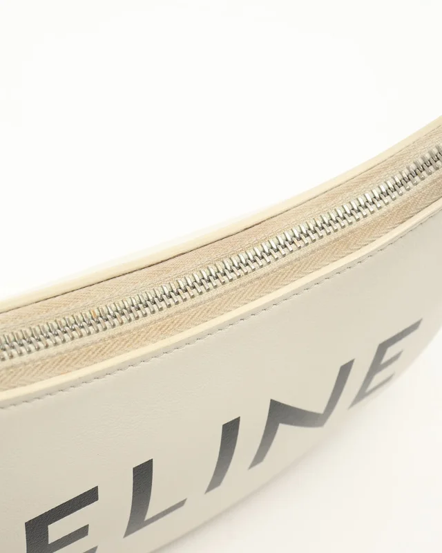 Celine Logo Ava Bag in Leather from A Retro Tale, photo 7 of 8