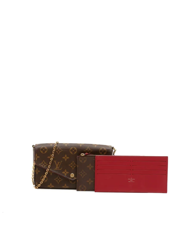 Louis Vuitton Monogram Pochette Félicie Bag in Coated canvas from A Retro Tale, photo 9 of 10
