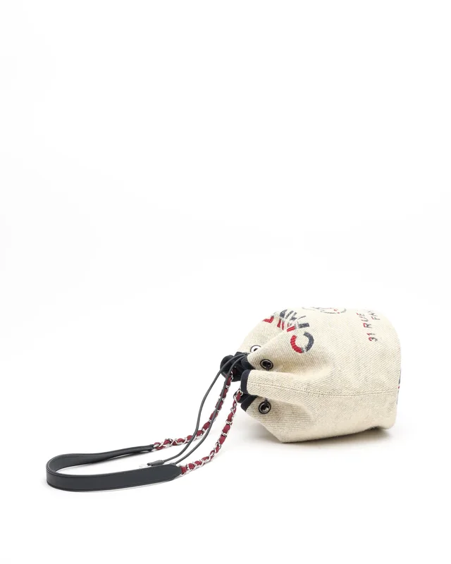Chanel Deauville Bucket Bag in Canvas from A Retro Tale, photo 5 of 10