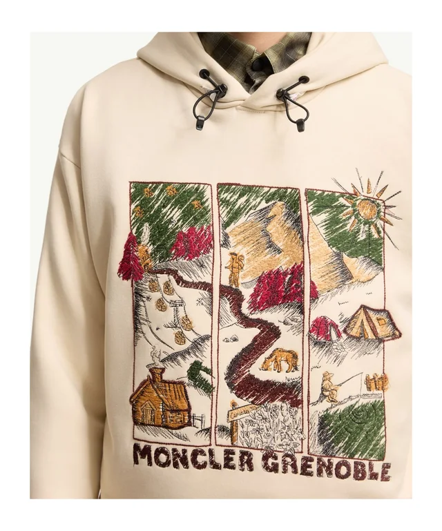 Moncler Grenoble Mountain Graphic Hoodie, photo 5 of 6 from SENSER