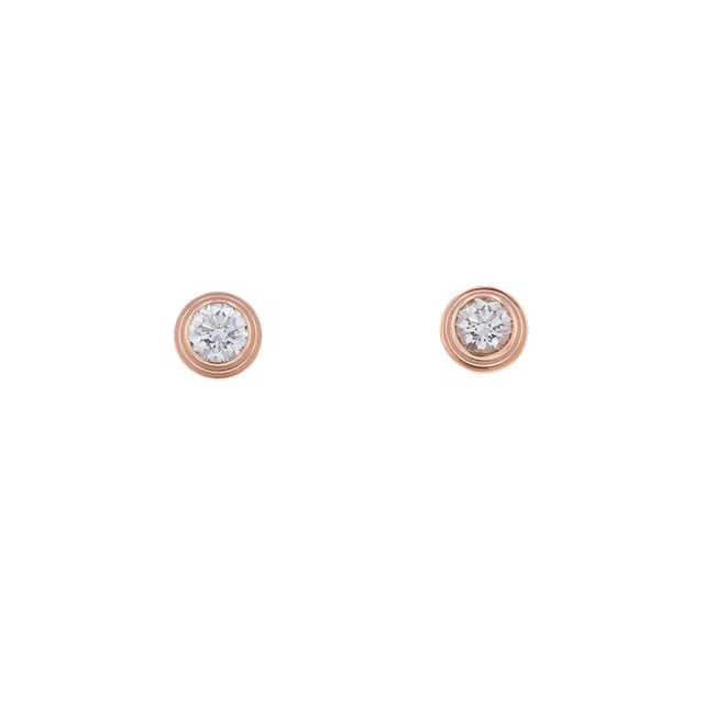 Cartier Damour EarringsB8041500 18K Pink Gold in Pink from GALLERY RARE