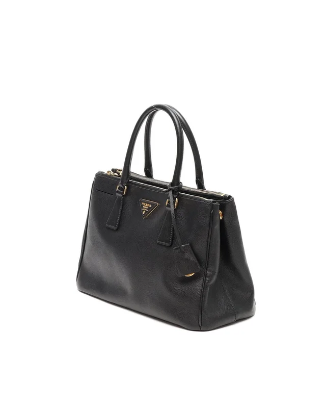 Prada Medium Saffiano Lux Galleria Double Zip Bag in Saffiano leather from A Retro Tale, photo 2 of 9