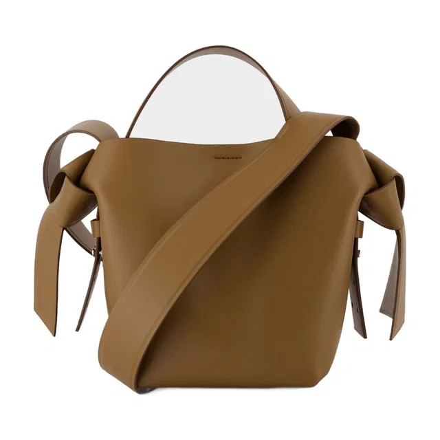 Acne Studios Crossbody Bag — Brown Calfskin in Brown Calfskin from HEWI