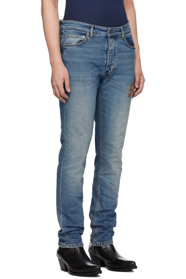 Ksubi Blue Chitch Relik Jeans, photo 2 of 4 from SSENSE