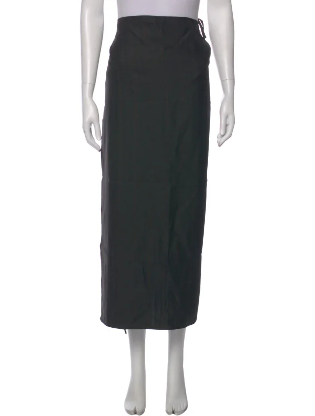 Maison Margiela knee-length skirts in gray from The RealReal