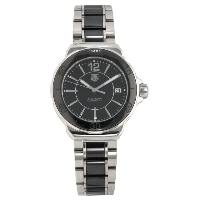 TAG Heuer Formula 1 WAH1210 37mm Stainless Steel Watch in Ceramic from H&T
