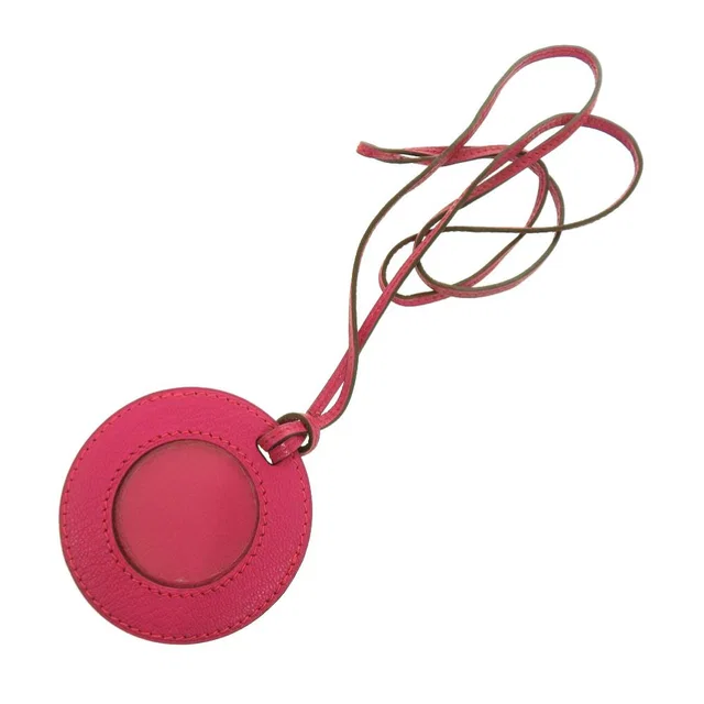 Hermès Chevre Mysore Shocking Bag Charm Key Holder in Goatskin from The Reluxe