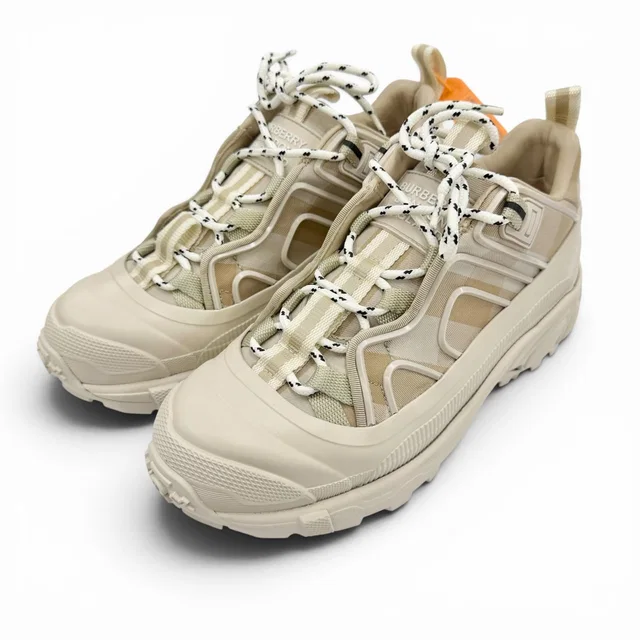 Burberry Arthur Check Sneakers from LuxUness