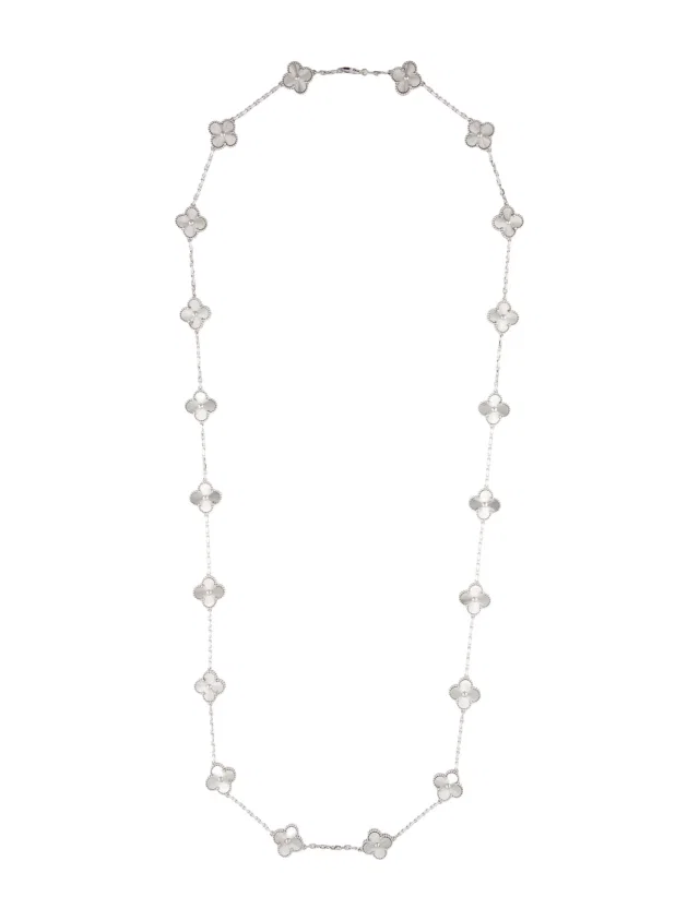 Van Cleef & Arpels necklaces in multicolor from The RealReal