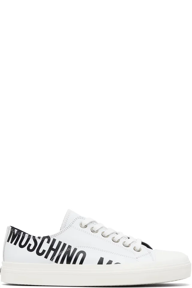White Logo Sneakers