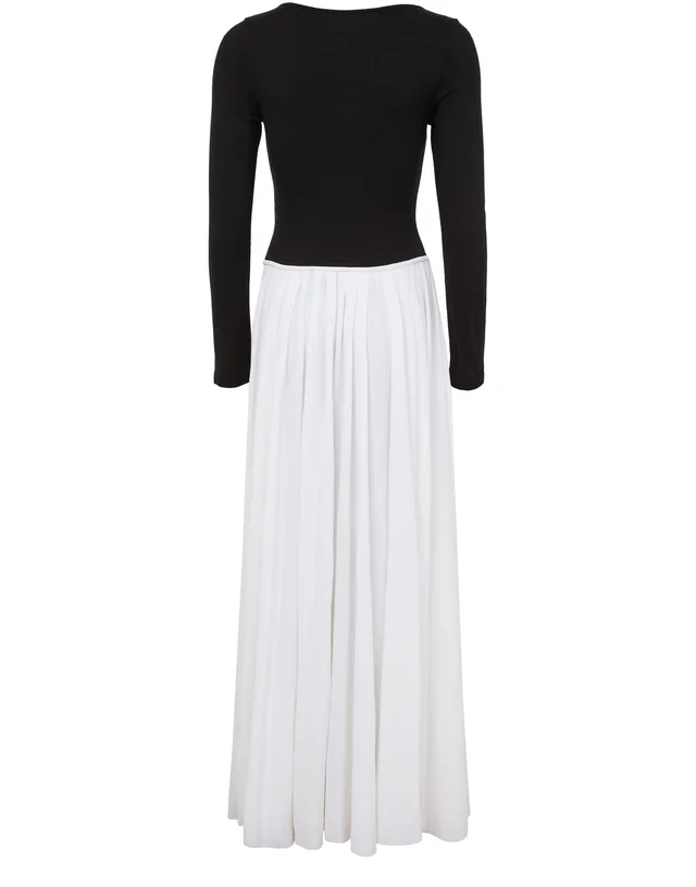 KHAITE Carlotta dress in Black 100% cotton, photo 3 of 6 from 24S (Canada)