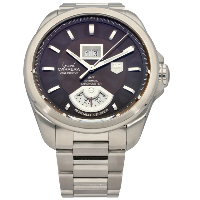 TAG Heuer Grand Carrera WAV5113 43mm Stainless Steel Watch from H&T