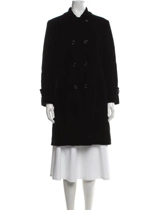 Comme des Garçons Vintage 2002 Coat in black from The RealReal
