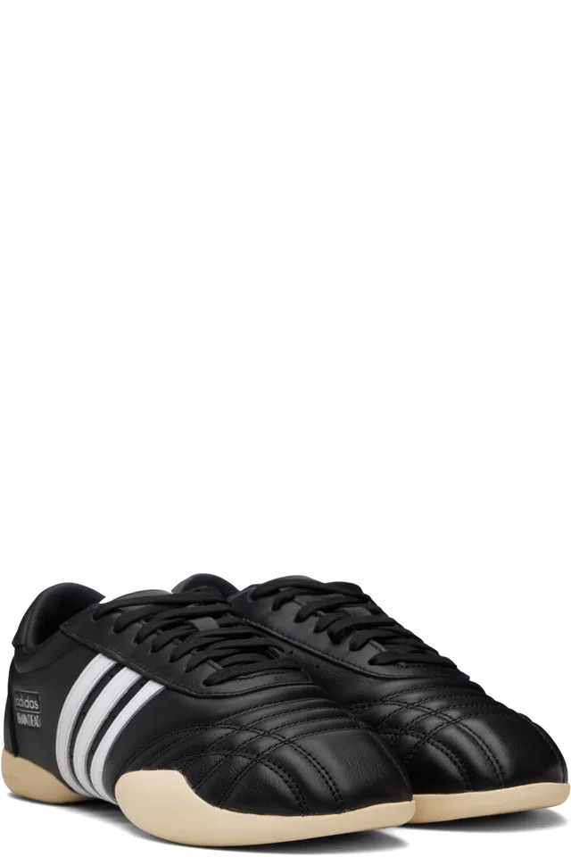 adidas Originals Black Brain Dead Edition Taekwondo Sneakers, photo 4 of 5 from SSENSE