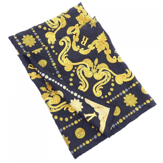Versace Scarf, Bandana in Black type Yellow type from KOMEHYO