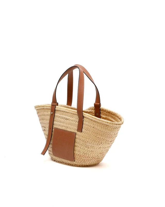 Loewe Basket Bag in Woven leather from A Retro Tale, photo 2 of 2
