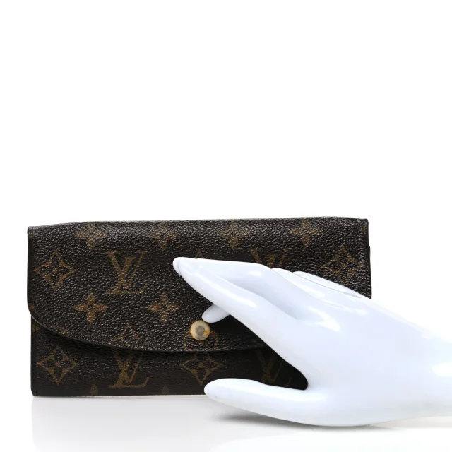 Louis Vuitton Monogram Emilie Wallet Mimosa in Coated canvas from FASHIONPHILE, photo 2 of 7