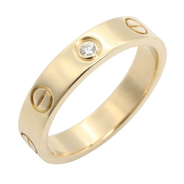 Cartier Mini Love Ring Au750 Ring Size 9 from LuxUness