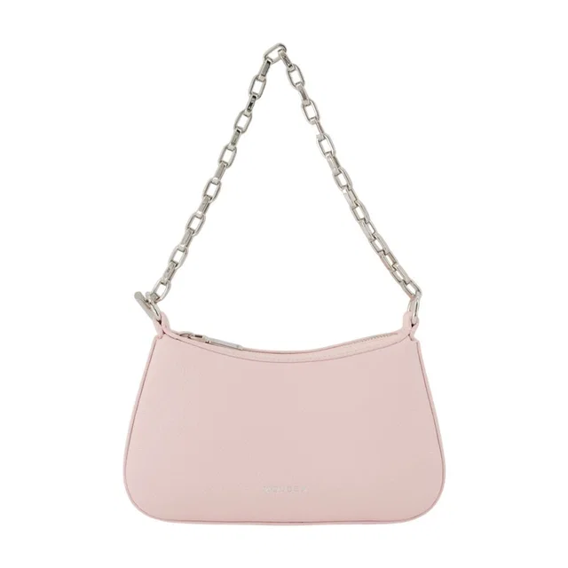 Alexander McQueen Shoulder Bag — Pink Calfskin in Pink Calfskin from HEWI